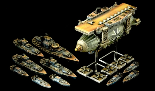 Dystopian Wars (copyright Spartan Games)